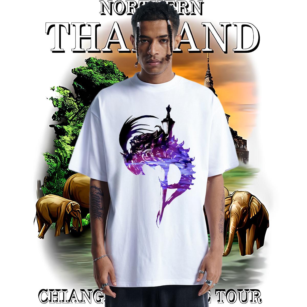 Brand T-Shirts Spring Summer Cotton Breathable Men Tops Tees Casual New DIY Anime Tops Shirt
