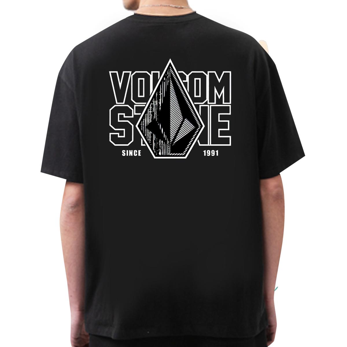 Classic Casual T Shirt For Man Customized Print Tshirts Hip Hop Cotton O Neck Short Sleeves Loose Fit Top Tees