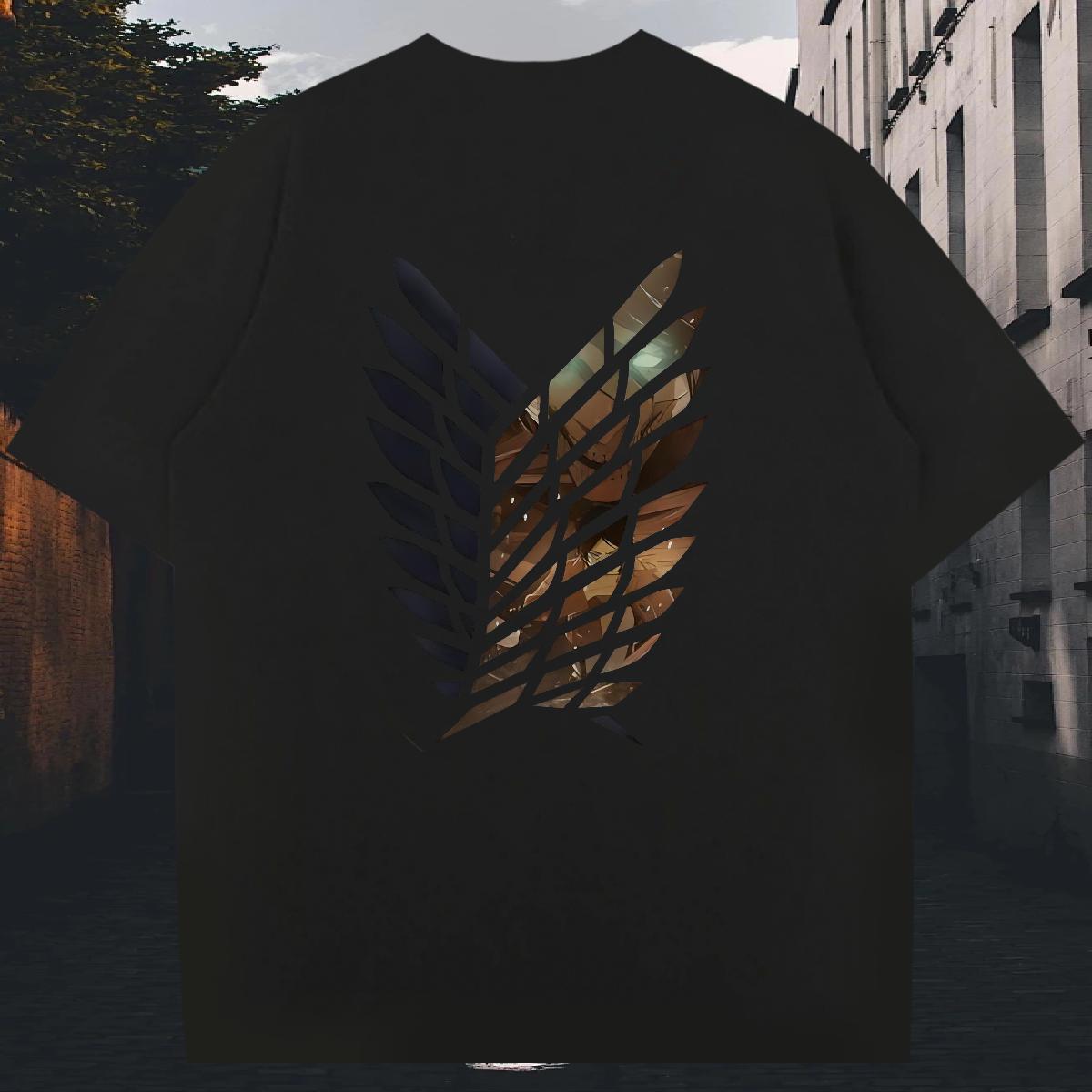 Fashion Casual T Shirt For Man Custom Cartoon Casual Daily Wear Men Tshirts Breathable Short Sleeve Wholesale Tees