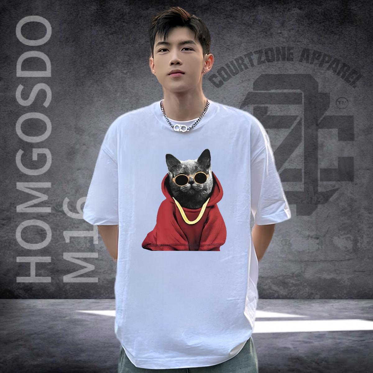 2024 Summer Mens T Shirts Custom Anime Men Tops Tees Street Casual Cotton Breathable Soft High Quality Tops