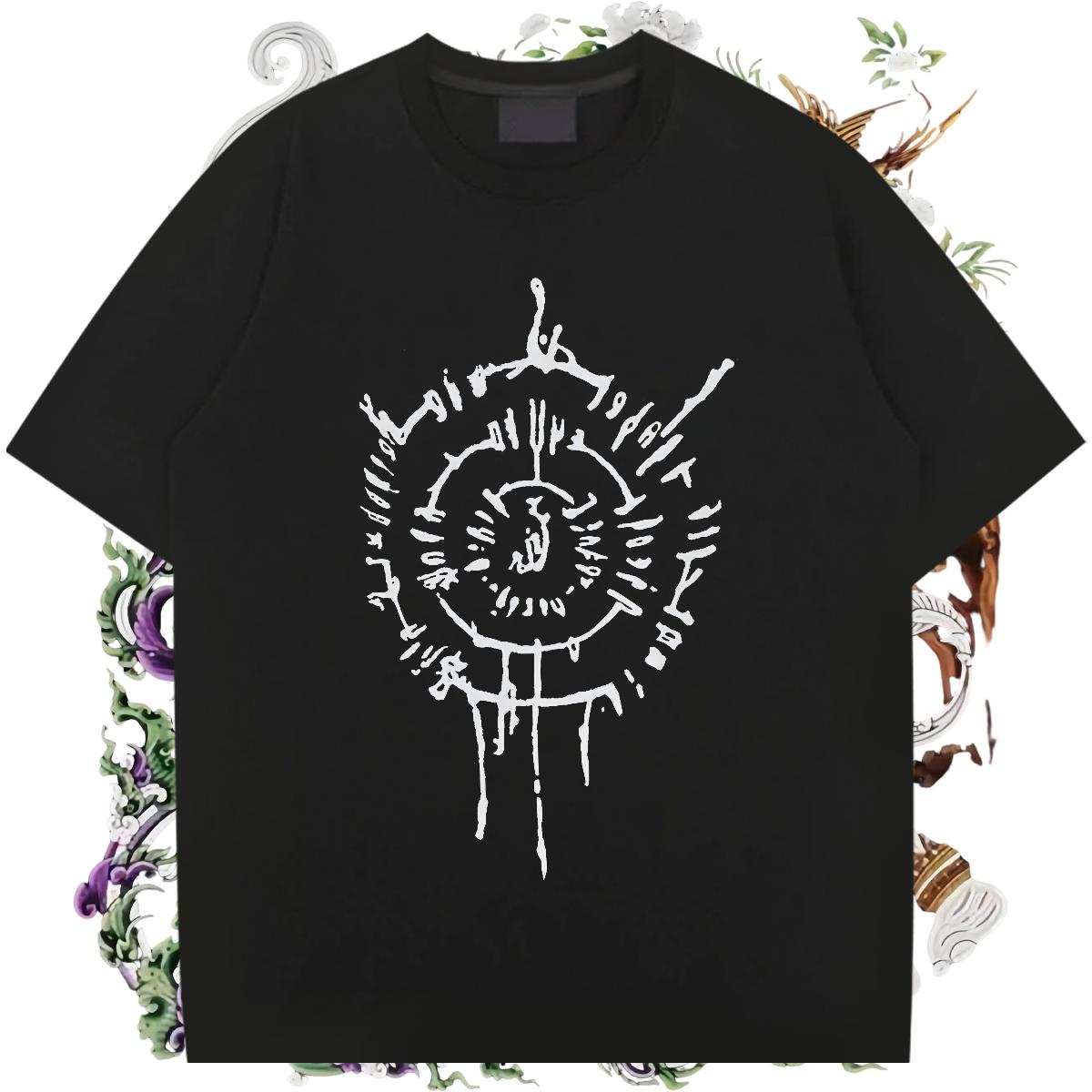 Loose Men T Shirts Street wear Hip Hop Cotton O Neck Short Sleeves Tshirts Fashion Designer Custom Clothings