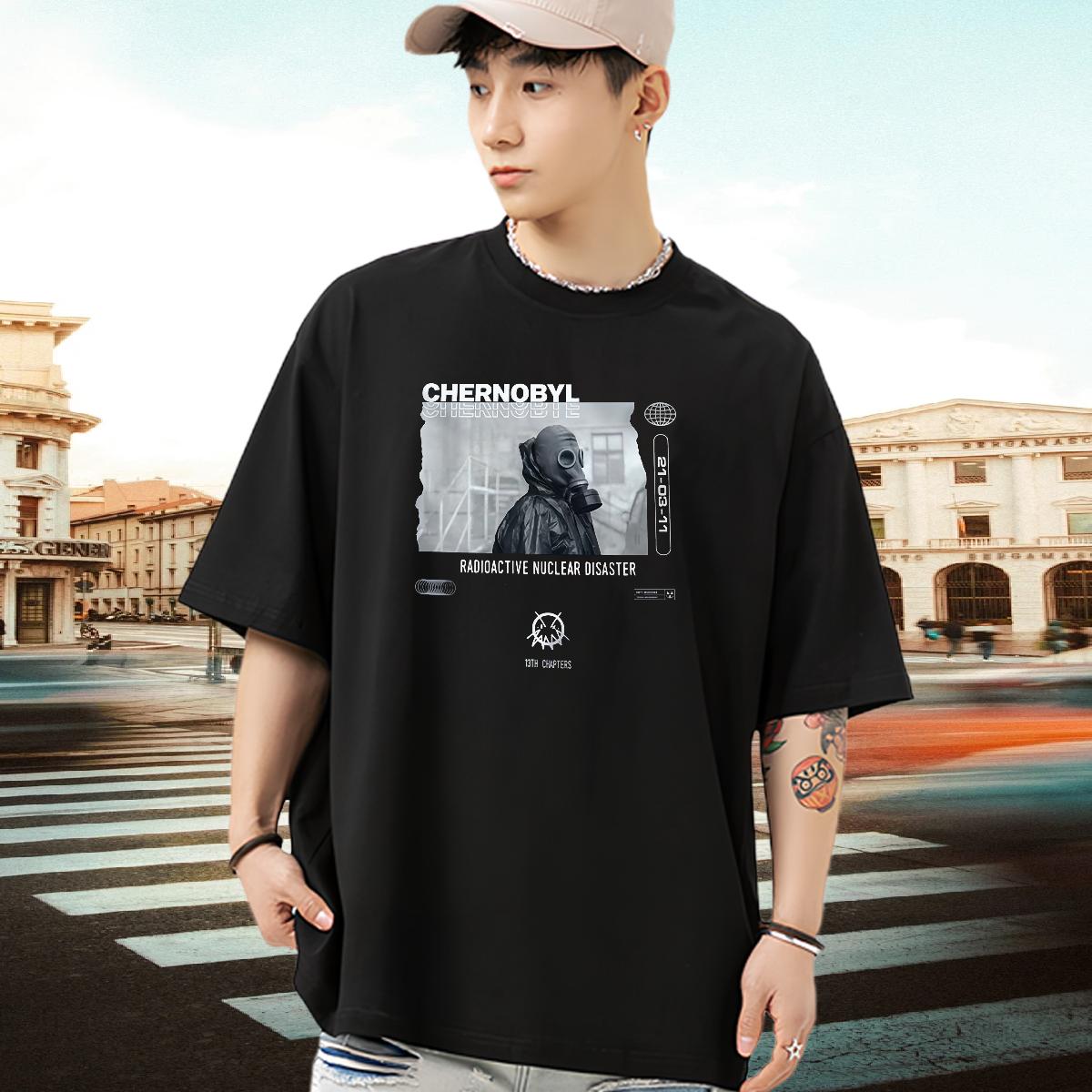 5A T shirt Daily Wear O-Neck Short Sleeve Cotton Men Clothes T-Shirt Designer DIY Anime Tshirts