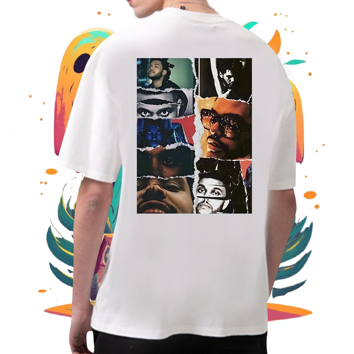 DIY Customized T Shirt For Man Cartoon Print Men Tshirts Street wear Hip Hop Breathable Crew Neck Classic Tees