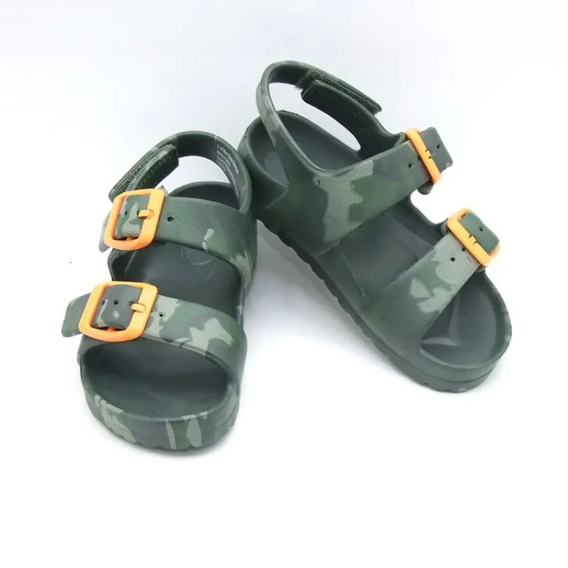 Sandals Summer Baby Toddler Kids Adults SlipOn Sandals Boys Girls Foam Beach Slides Candy Color Children Lightweight Breathable 240530 H250212