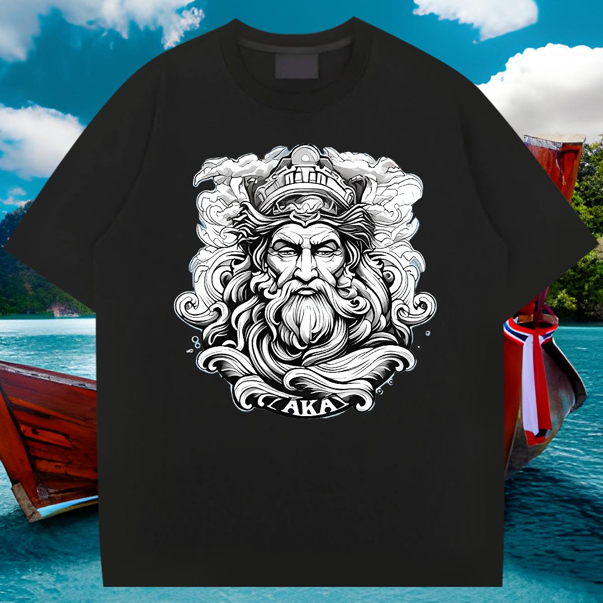 Casual New T shirt DIY Printed Daily Wear Men Tops Tees Cotton O Neck Short Sleeves Classic Tops Tees