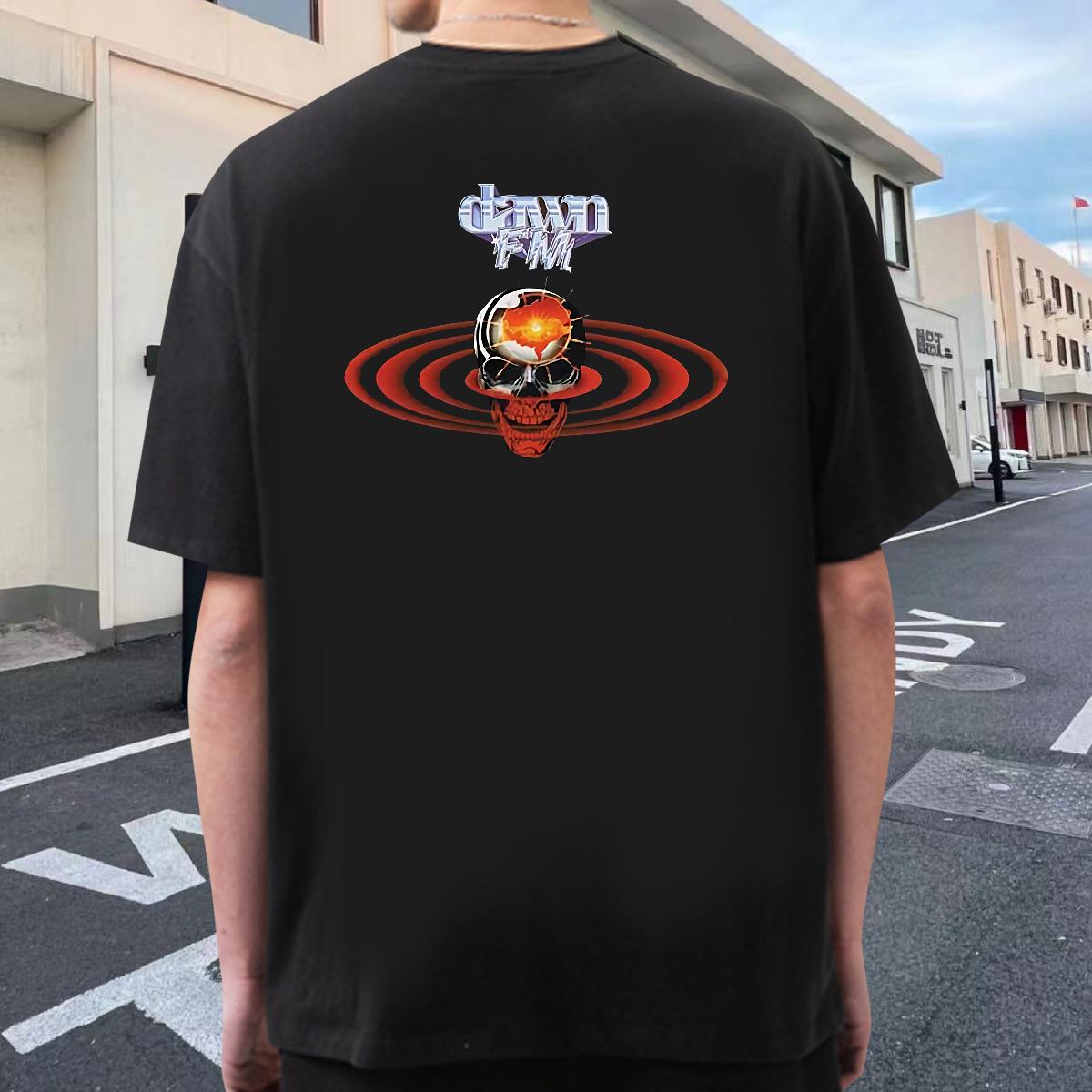 Fashion Design Man T Shirts Black Oversized Beach Tshirts Breathable Crew Neck Cotton Classic Tees