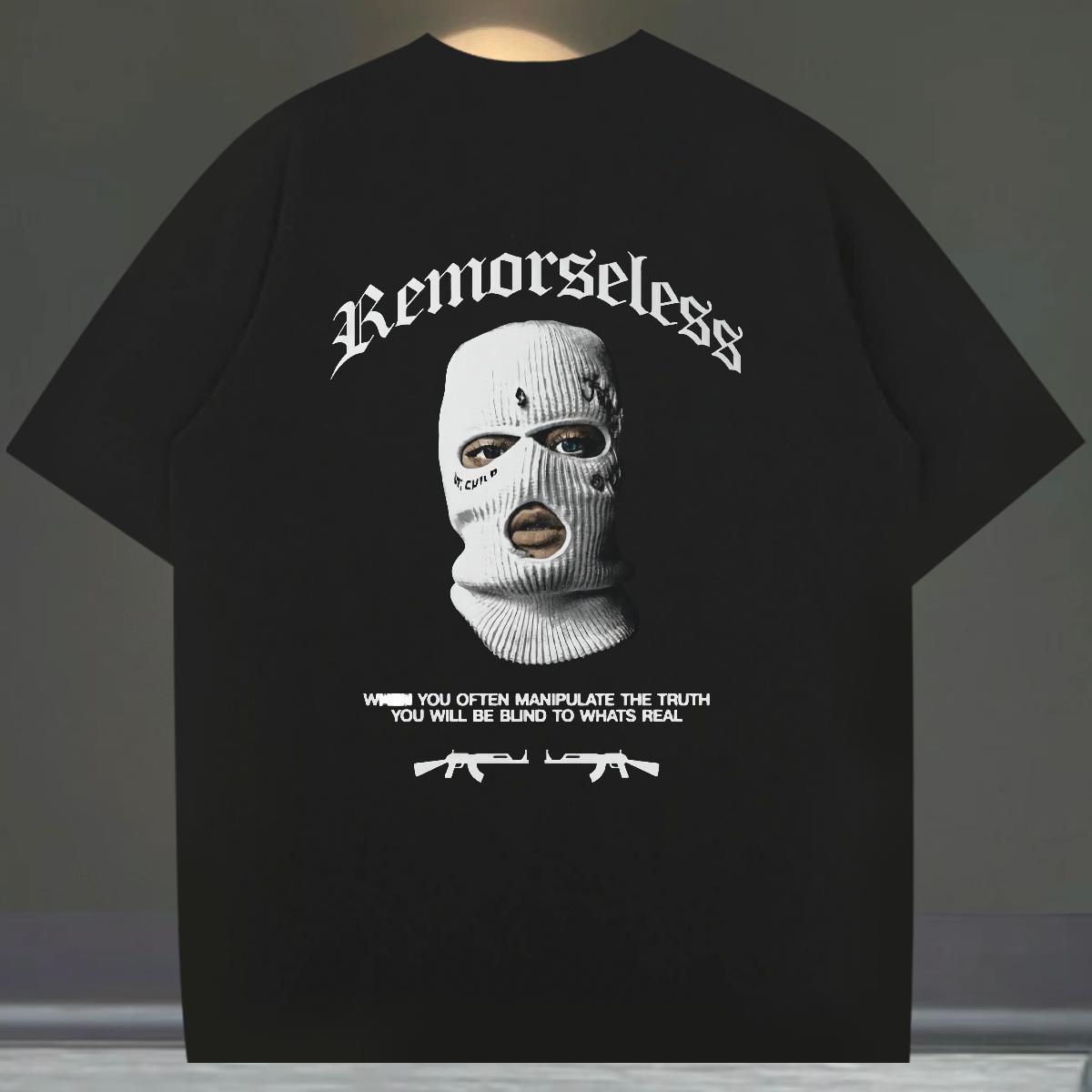 Brand Men T Shirts 180g Cotton Anime Printing Street Tshirts Cartoon Print Classic Casual Tops