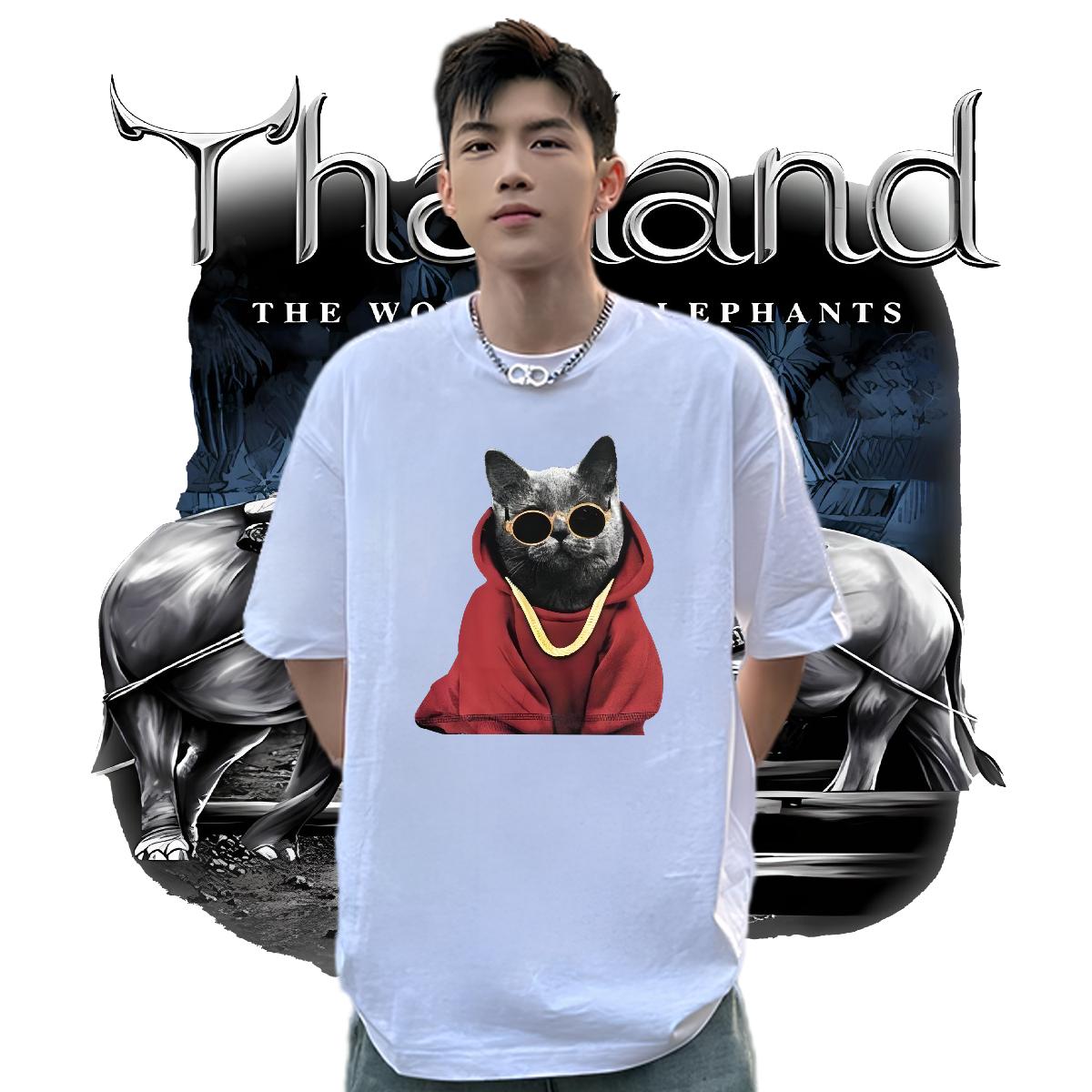 Wholesale Men T Shirts Beach Round Neck Short Sleeve Men Tees Designer Oversized Tops Tees