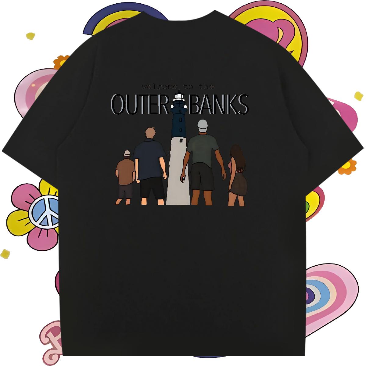 2024 Summer T-Shirts Plus Size Cartoon Men Clothes T-Shirt Casual Beach Breathable Short Sleeve Soft Tshirts