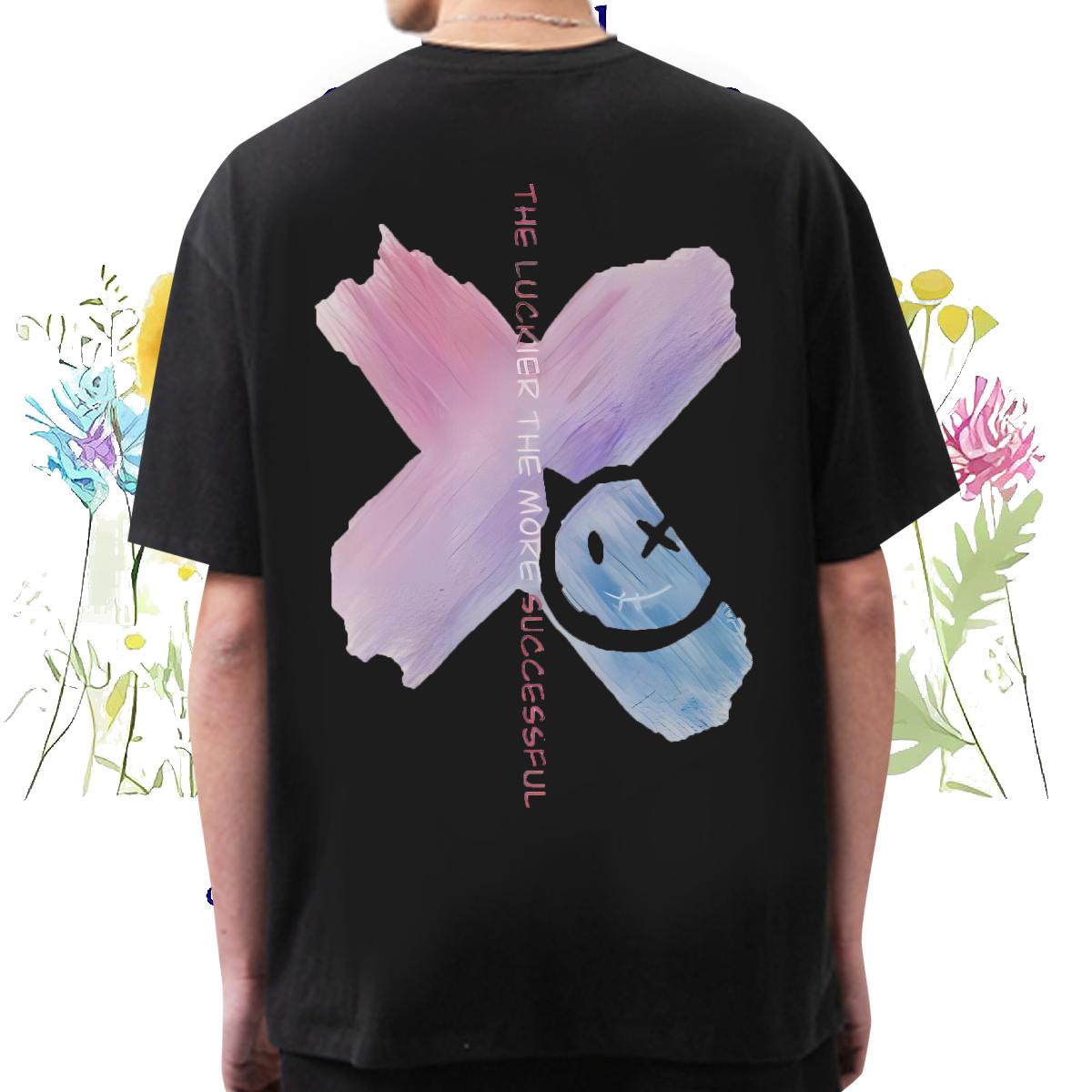 New Arrival T-Shirts Customized Print Men Tshirts Daily Outfit O-Neck Short Sleeve Cotton Brand Clothings