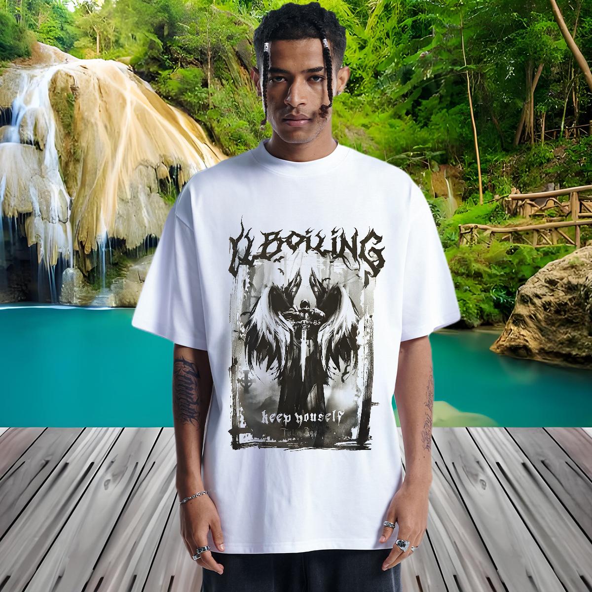 2024 Designer T-Shirts for Men Customized Men Tops Tees Daily Outfit Breathable Crew Neck Cotton Brand Wear