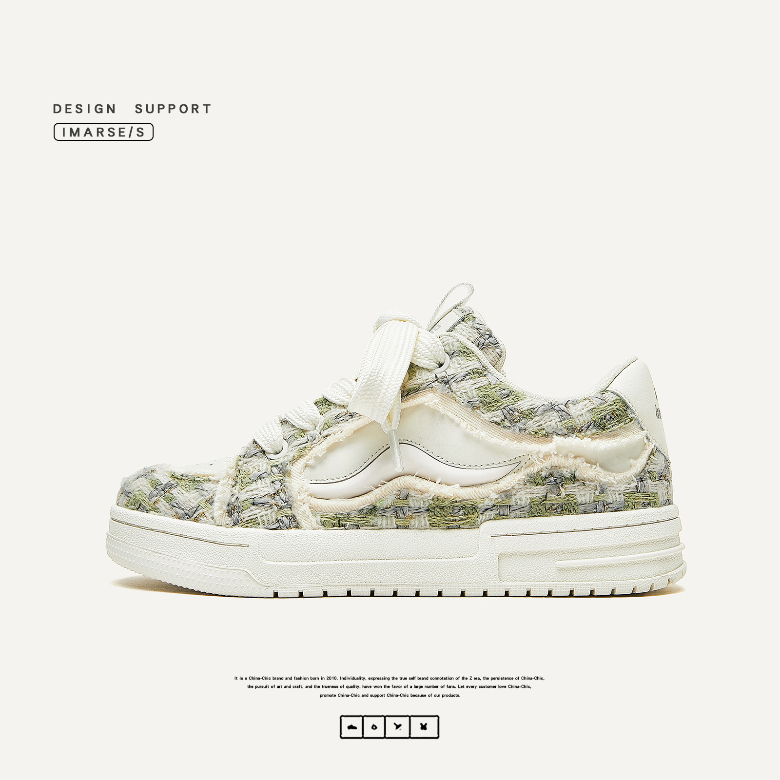 China-Chic lovers Original cowboy graffiti fashion thick soled board street bread men's and women's shoes Lhshoe wo