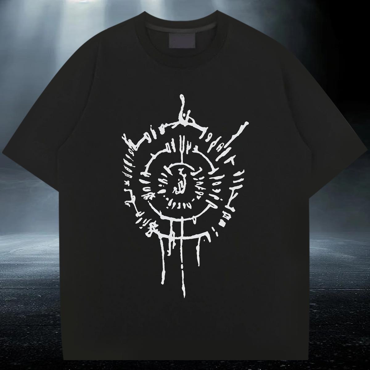 Soft T-Shirts Casual Beach Round Neck Short Sleeve Mens Tshirts DIY Customized Floral Print Clothes