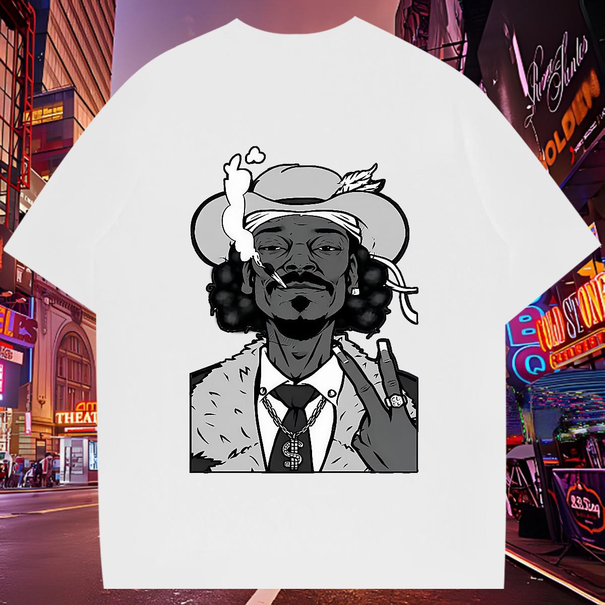 Loose T Shirts Men O-Neck Short Sleeve Cotton Street Casual Men Clothes T-Shirt White Plus Size New Arrival Clothings
