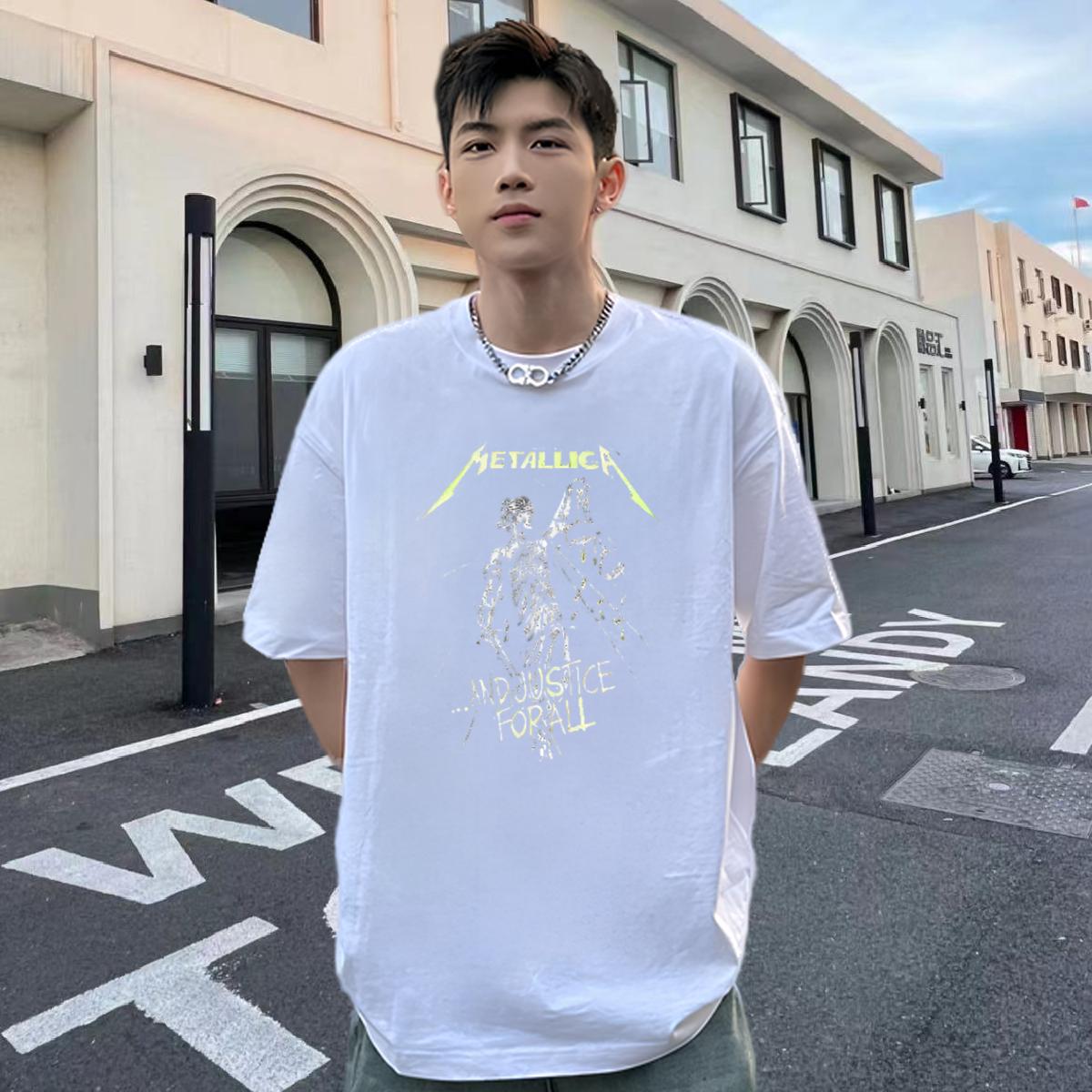 Designer Men T Shirts Home Outdoor O-Neck Short Sleeve Cotton Men Tshirts New DIY Printed Clothes
