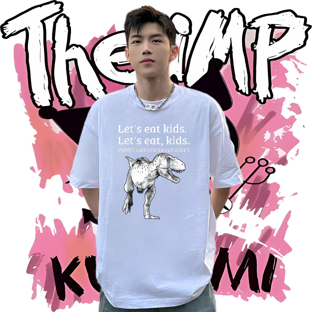 Comfortable T-Shirts Hip Hop Street O-Neck Short Sleeve Cotton Tshirts 2024 DIY Custom Printed Tops Tees