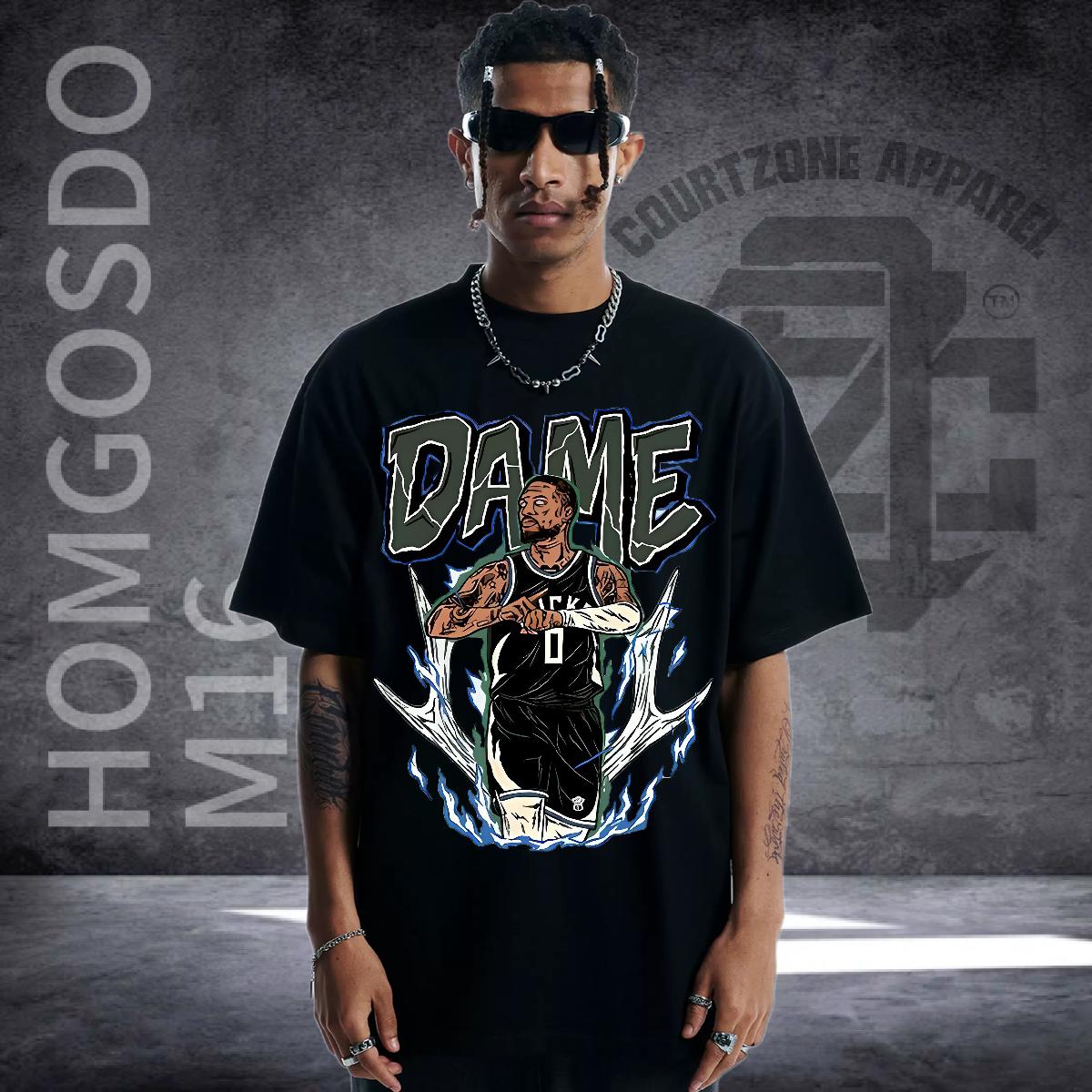 2024 Summer T Shirts Men Black Oversized Men Tees Street wear Hip Hop Breathable Short Sleeve Comfortable Polos