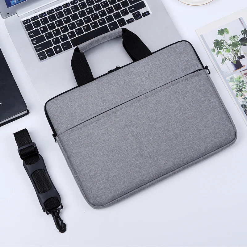 Business Style Laptop Bag 15.6 14 13.3 inches Portable Computer Protective Cover Notebook Case Sleeve For Macbook Air 13 240528