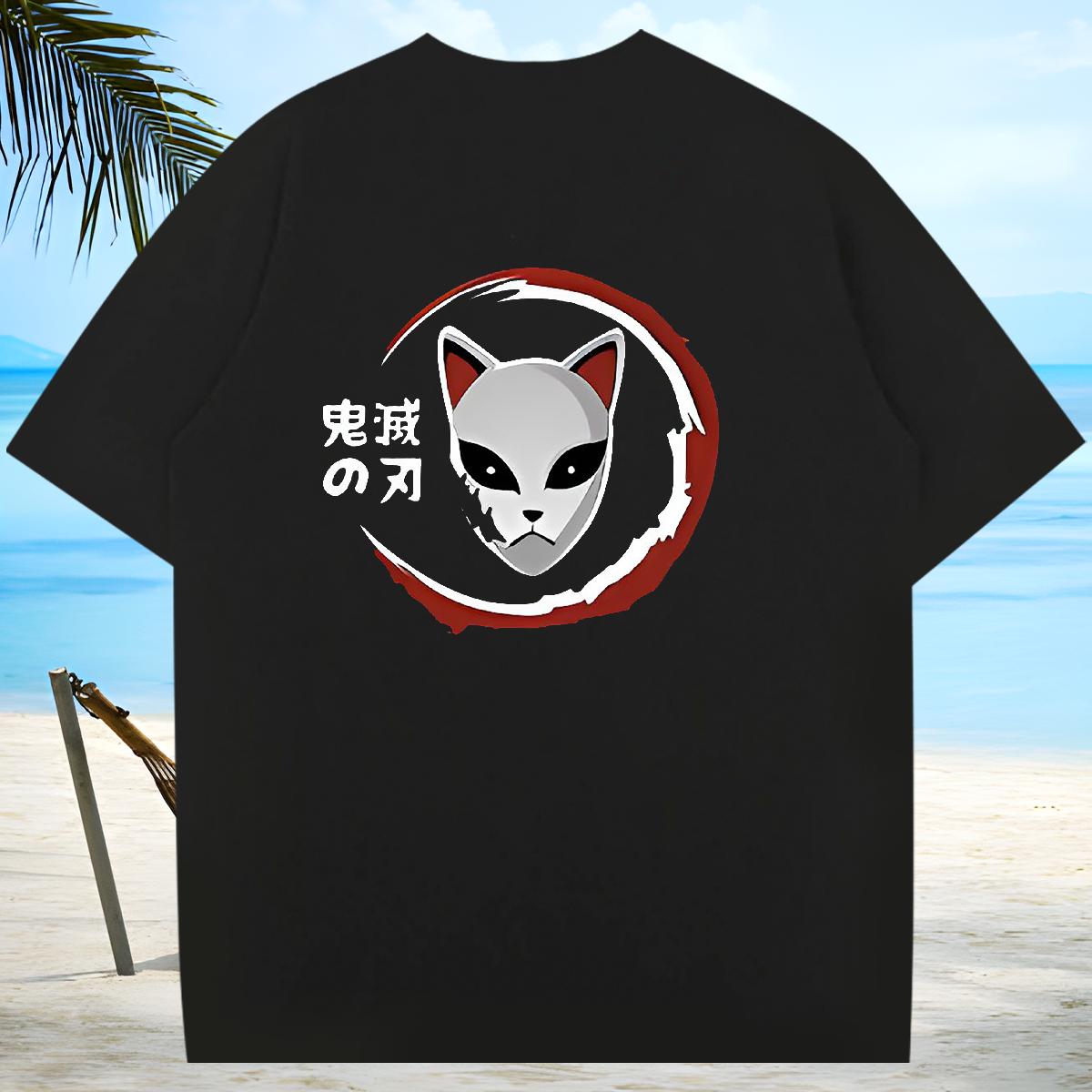 Fashion Designer T Shirts Men DIY Anime Anime Printing Street Men Clothes T-Shirt 180g Cotton Unisex Clothes