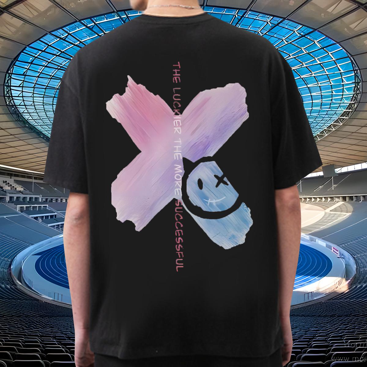 New T Shirt For Man Black Oversized Daily Wear Tshirts Breathable Short Sleeve Designer Tops Shirt