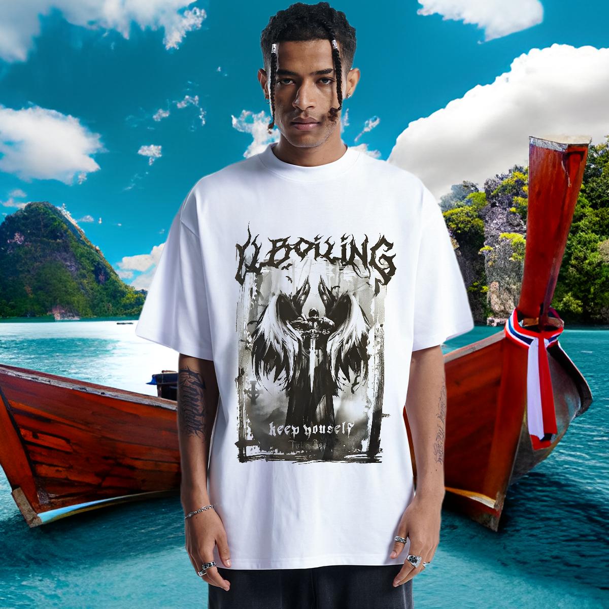 Customized Mens T Shirts Black Oversized Tshirt for Man Woman Summer Casual Cotton O Neck Short Sleeves High Quality Clothings