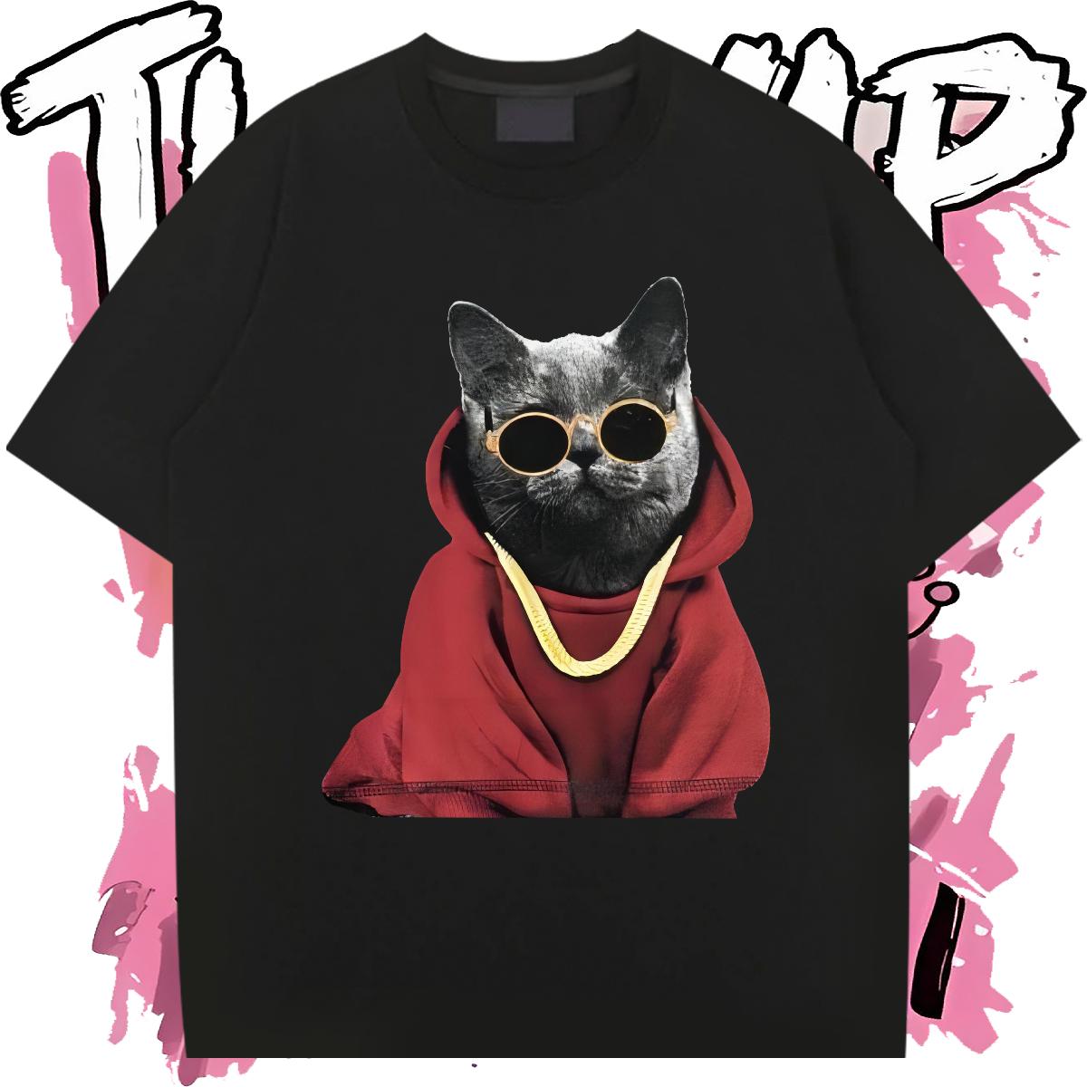 Cool Design T-Shirts Daily Wear Cotton Breathable Short Sleeve Tshirts DIY Customized Custom Print Plus Size Tee Shirt
