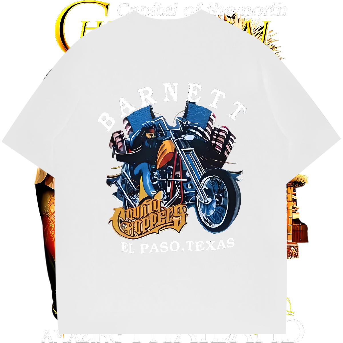 Fashion Casual T-Shirts Custom Printing Men Tops Tees High Street Hip Hop O-Neck Short Sleeve Cotton Loose Clothings
