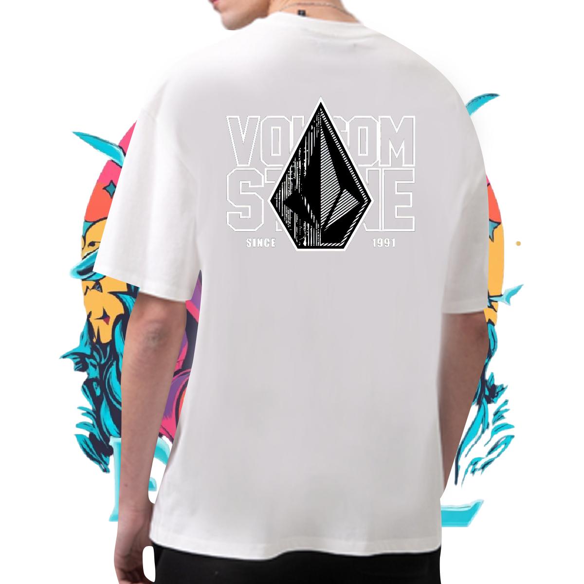 DIY T Shirt For Man DIY Logo Men Tshirts Street O-Neck Short Sleeve Cotton 5A Tees