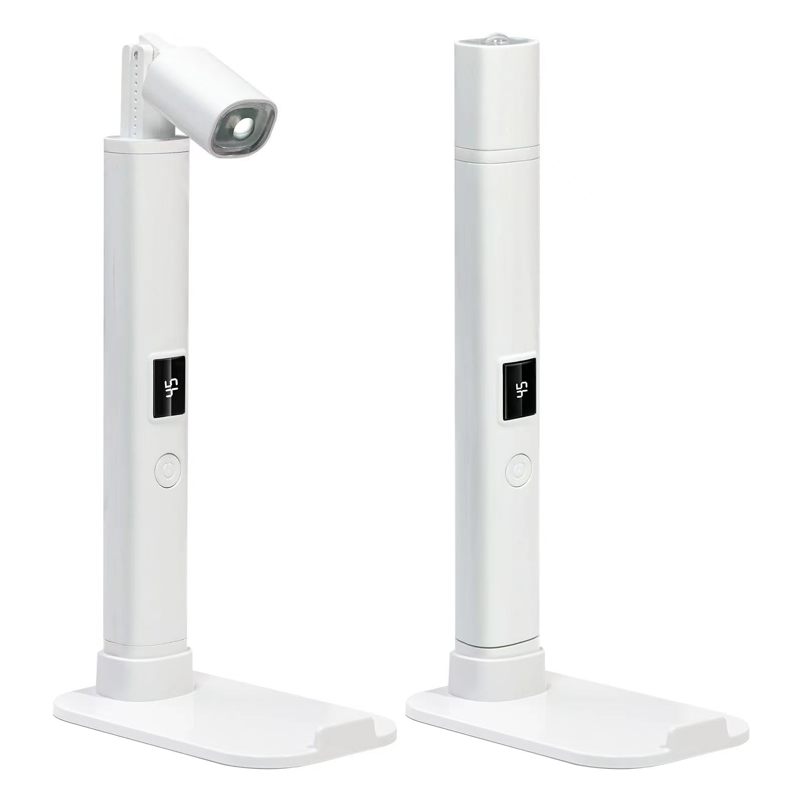 UV Nail Lamp Scalable With Bracket Display Screen Quick Nail Dryer Lamp Nail Gel Polish Drying Manicure Tools