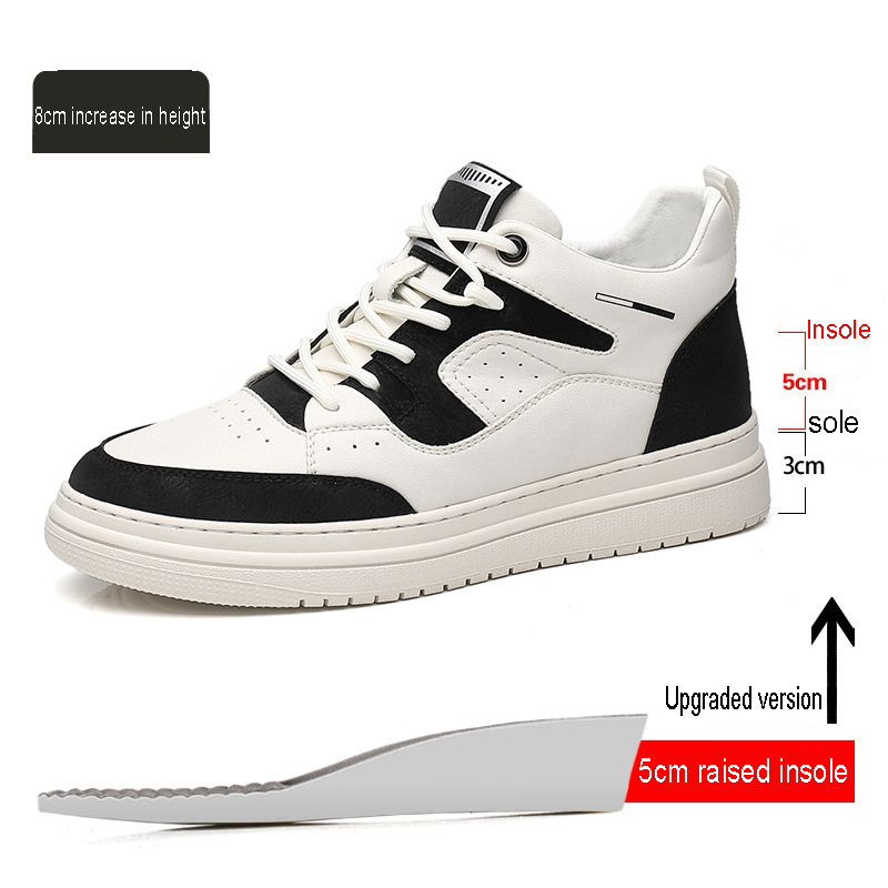Inner Heightening New Men Summer Free Shipping Sports and Casual Running Fashion Trend Versatile Basketball Shoes Lhshoe