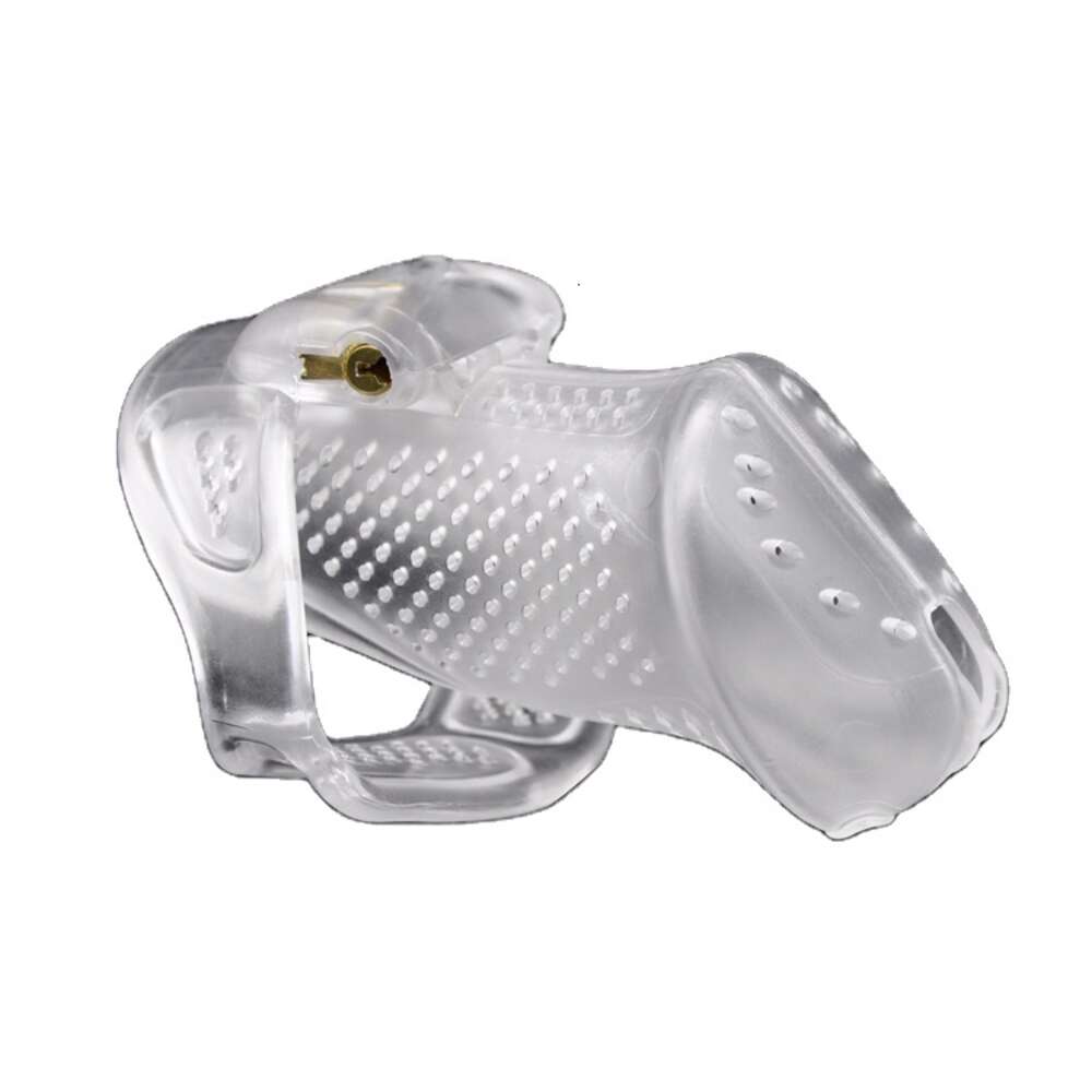 Silicone Soft Male Chastity Device Barbed Cock Cage Penis Lock Chastity Belt Penis Rings Fetish Slave Sex Toys For Men