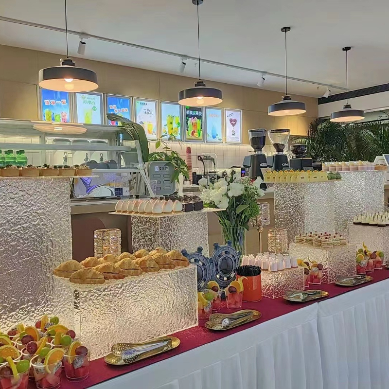 12pcs Wedding Decoration Cake Bar Column Stand Dessert Table Buffet Trays Wedding Favors Craft Centerpiece Home Hotel Feast Cake Food Drinks Fruit Hol