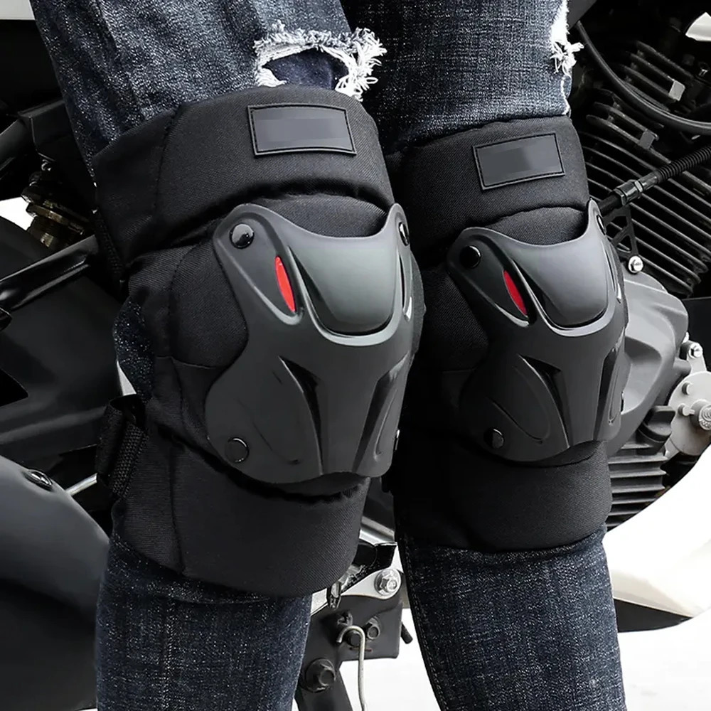 1 Pair Elbow Support Protective Motorbike Kneepads Motocross Motorcycle Knee Pads Riding Protector Racing Guards Protection Set 240522