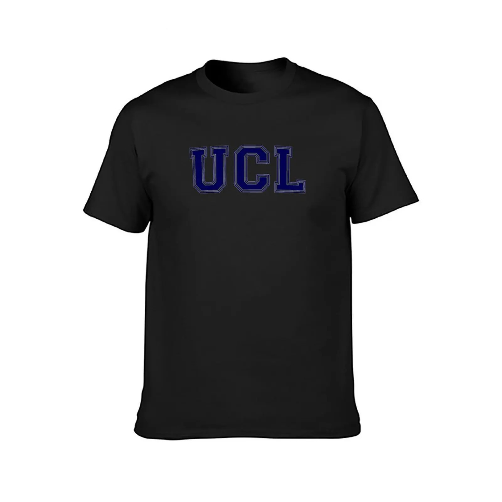 UCL University College London Blue Classic T-Shirt anime clothes plain Mens cotton t-shirt 240530