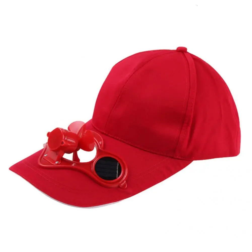 Sports Hat Adjustable Protection Solar Powered Fan Summer Outdoor Baseball Hat Sun Hat for Travel 240601