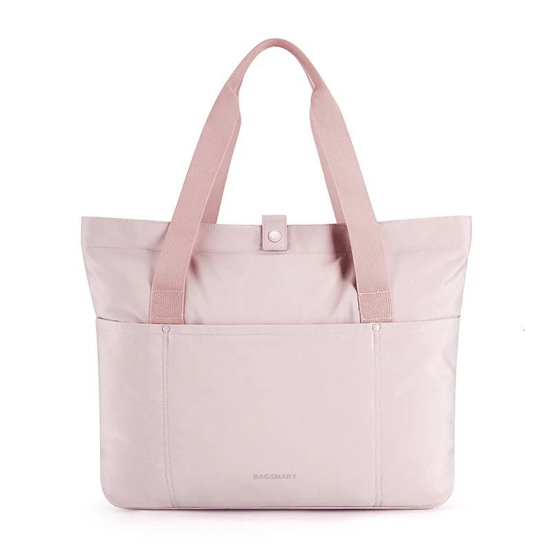 BAGSMART Large Capacity Tote Bags for Women Waterproof Foldable Beach Bag Shoulder College University Gym Shopping 240520