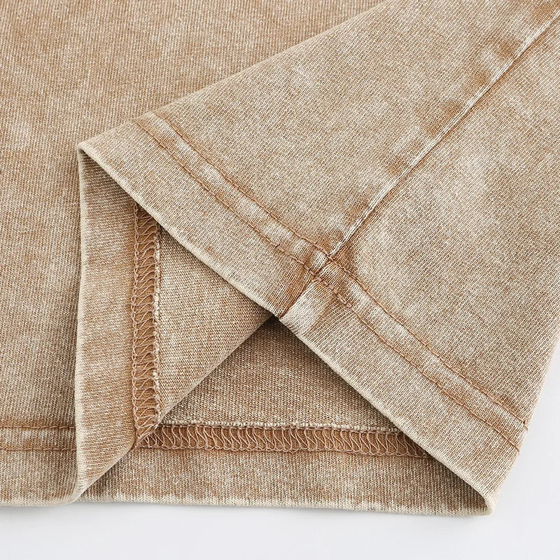 Vintage Oversize Men Plain T-shirt Heavy Fabric. Boxy Fit. 100% Cotton. 230gsm Support Customized Graphic Summer Casual Tee 240530