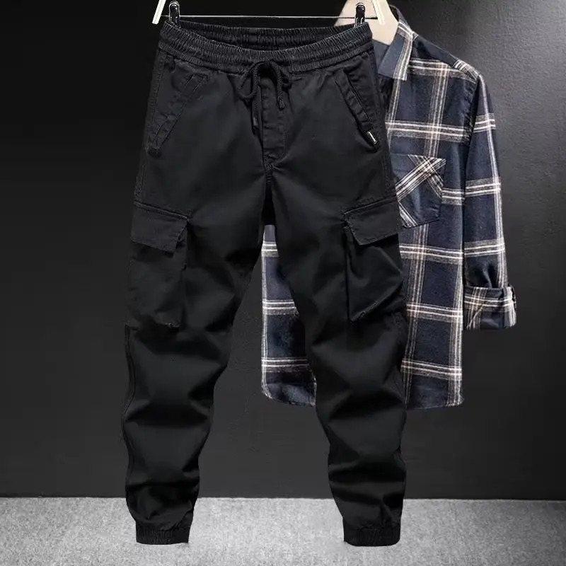 Work pants loose casual oversized mens spring and autumn leggings 240527