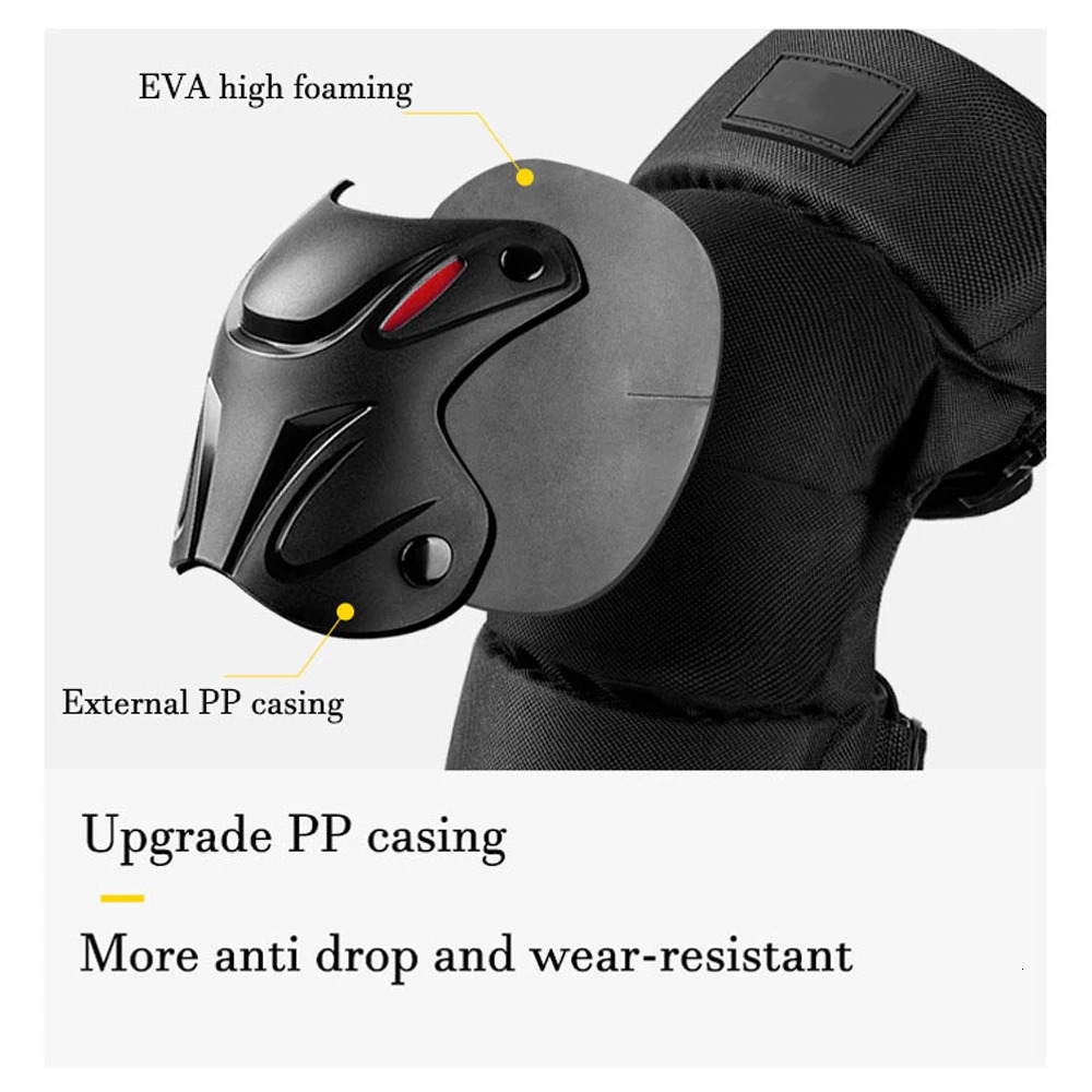 1 Pair Elbow Support Protective Motorbike Kneepads Motocross Motorcycle Knee Pads Riding Protector Racing Guards Protection Set 240522