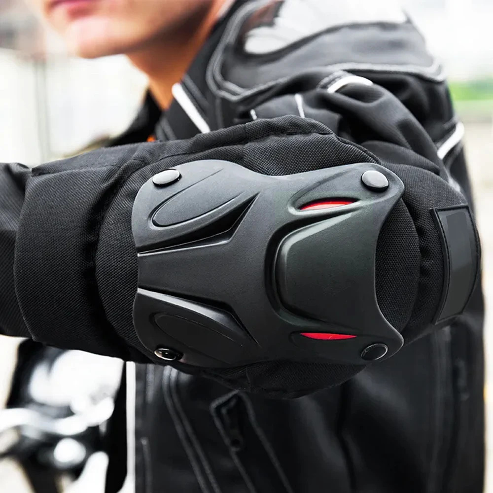1 Pair Elbow Support Protective Motorbike Kneepads Motocross Motorcycle Knee Pads Riding Protector Racing Guards Protection Set 240522
