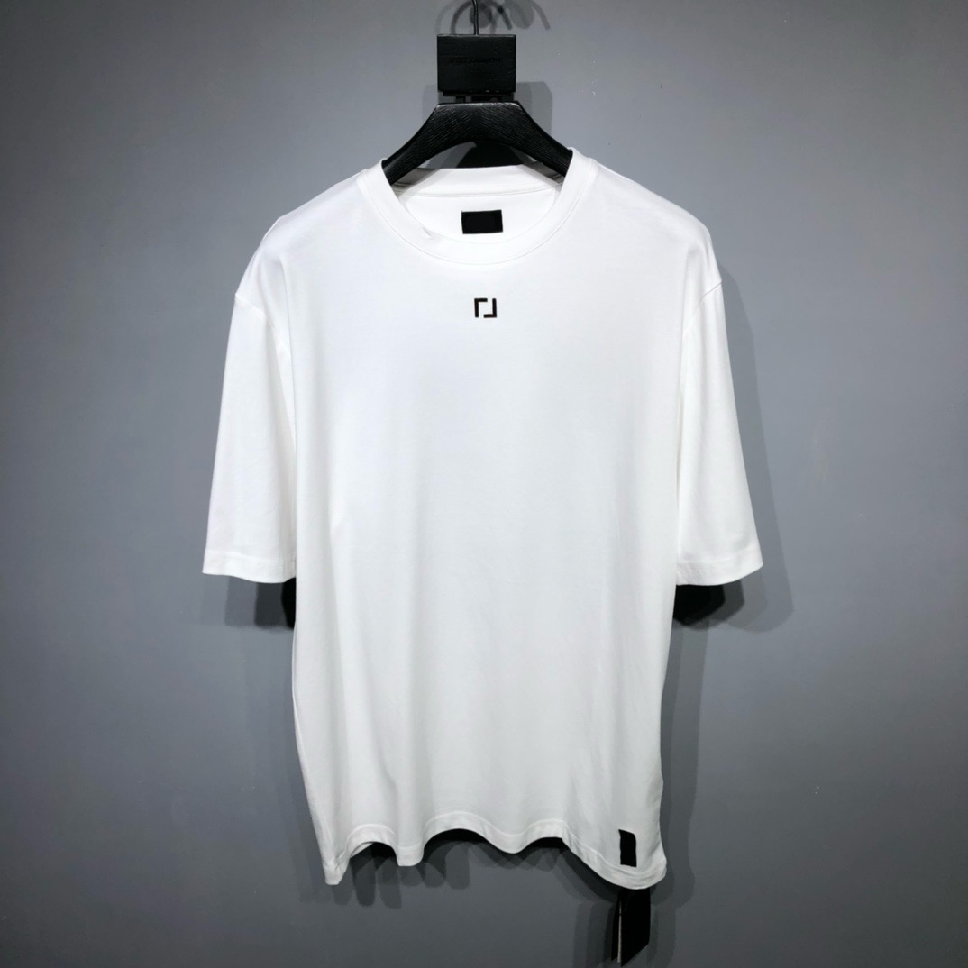 Men's Plus Tees & Polos Round neck embroidered and printed polar style summer wear with street pure cotton t shirts r322 cyy9642 22Er