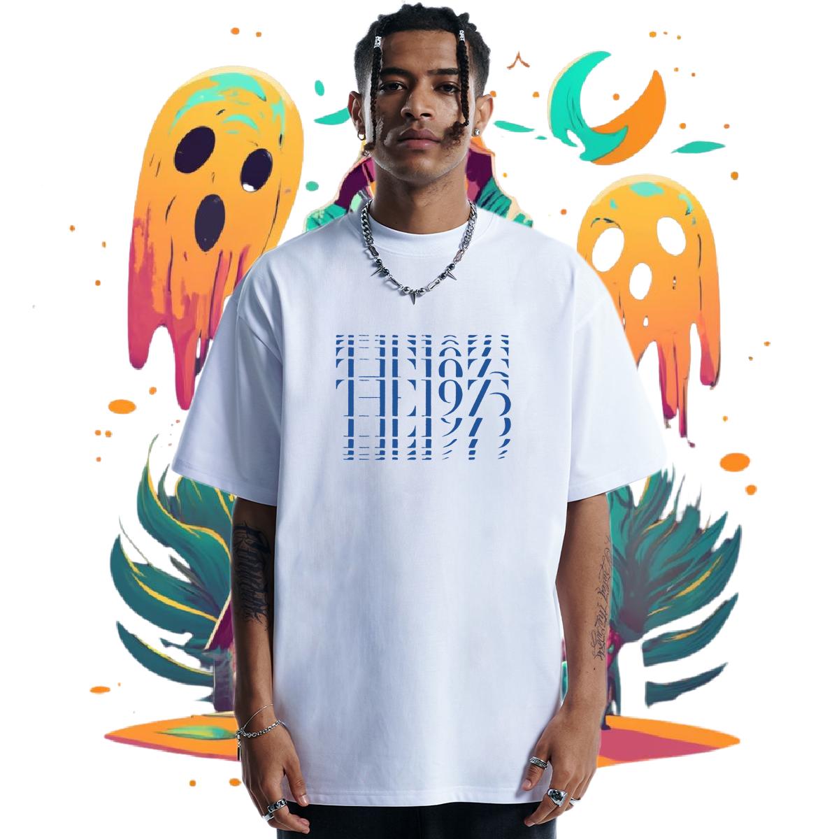 Unisex T shirt Daily Outfit Breathable Short Sleeve Men Tops Tees Stylist Oversized Polos