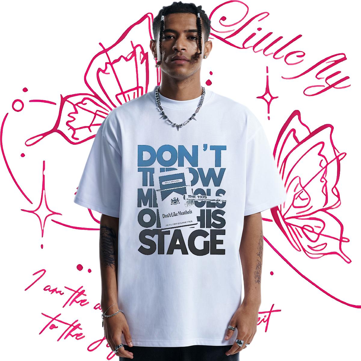 New Designer T-Shirts Anime Couples T Shirts Street Wear Cotton Breathable Short Sleeve Loose Fit Tops