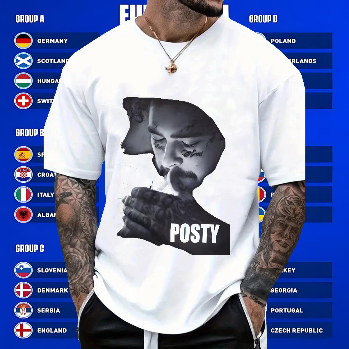 Cool Design T-Shirts Street Wear Breathable Crew Neck Tshirts Designer Fashion Custom Polos