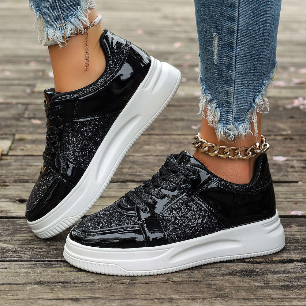 Casual Wedges Sneakers Comfortable Sequins Badminton Fashion Women S Vulcanize Shoes Running Fiess Walking Ddmysheep Ddmysheep ddmythur