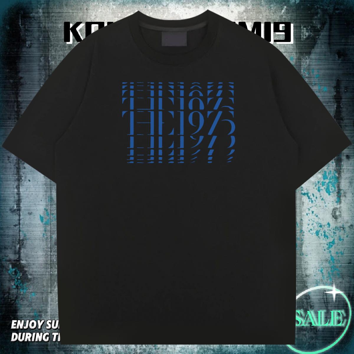 2024 DIY T shirt Plus Size Custom Couples T Shirts High Street Hip Hop Crew Neck Cotton Cool Design Wear