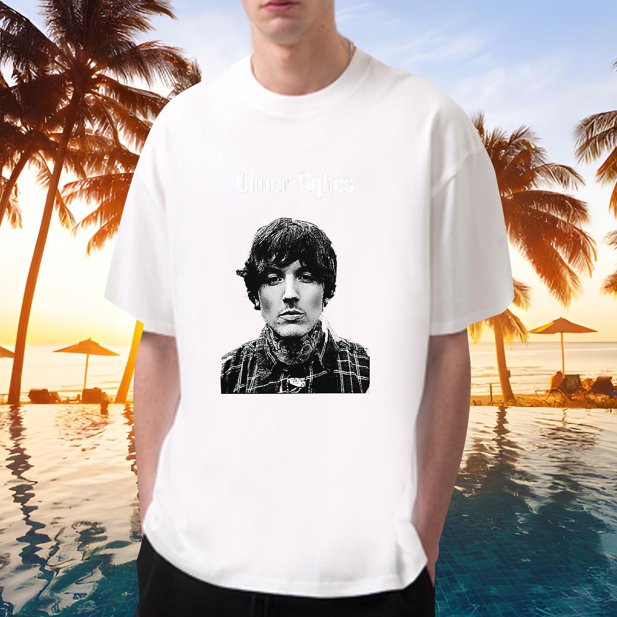 Classic Men T Shirts Black White Hip Hop Street Men Clothes T-Shirt Crew Neck Cotton Breathable Unisex Clothings