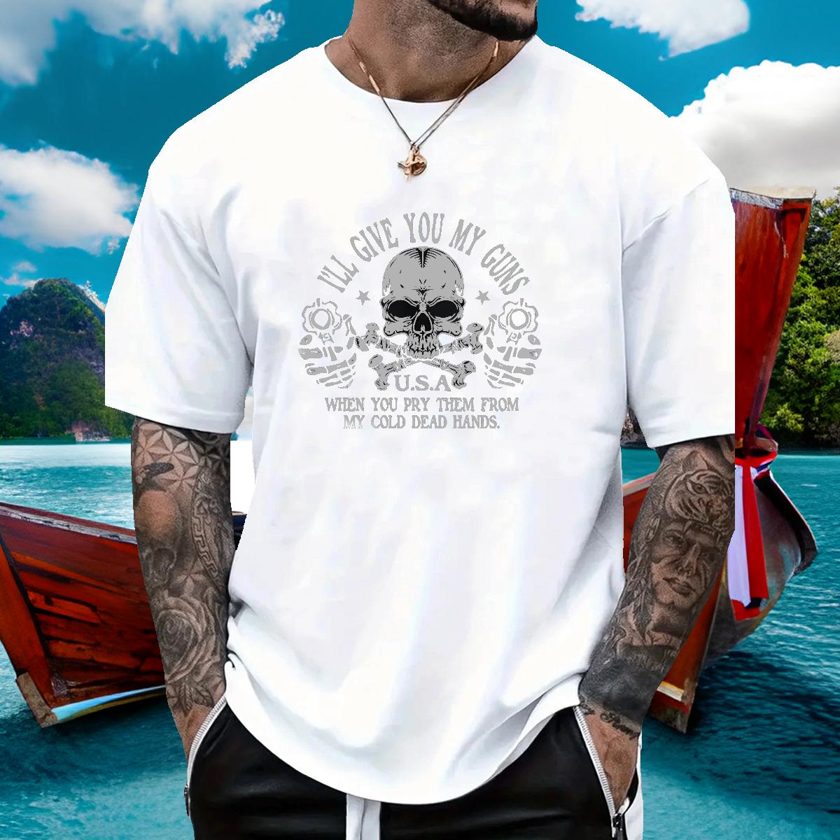 DIY T Shirt For Man Custom Anime Mens Tshirts Street wear Hip Hop Short Sleeve Cotton O-Neck Soft Top Tees
