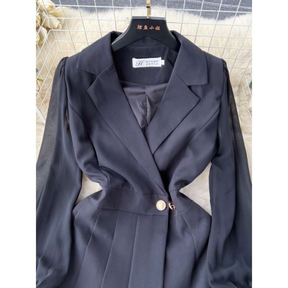 Light mature style waistband suit dress for womens spring and autumn wear new light luxury temperament design slim and high-end elegant short skirt