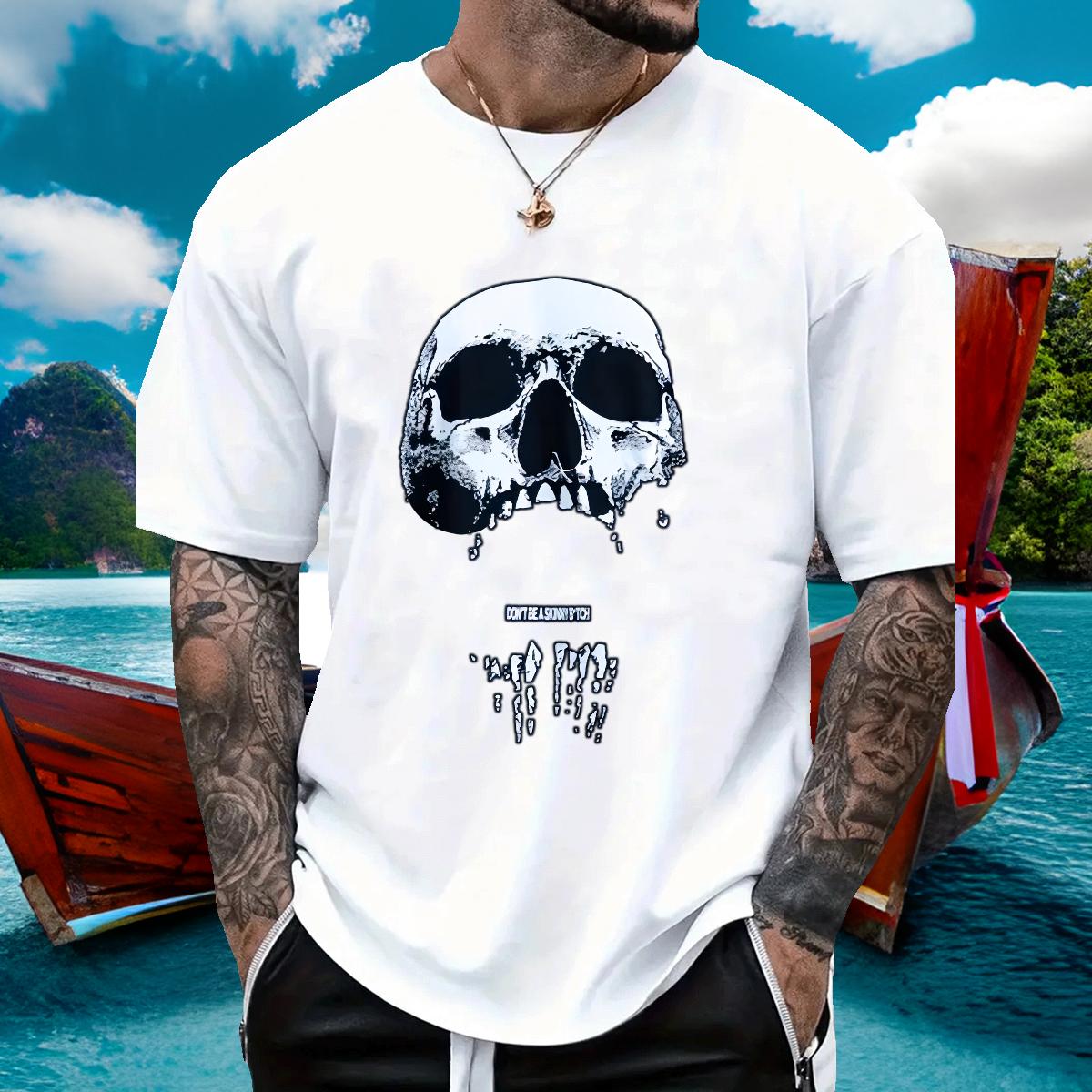 High Quality T-Shirts Summer Casual Breathable Crew Neck Cotton Men Tees Custom Oversized Polos